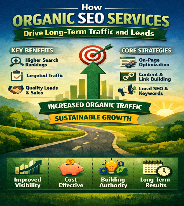 How Organic SEO Services Drive Long-Term Traffic and Leads