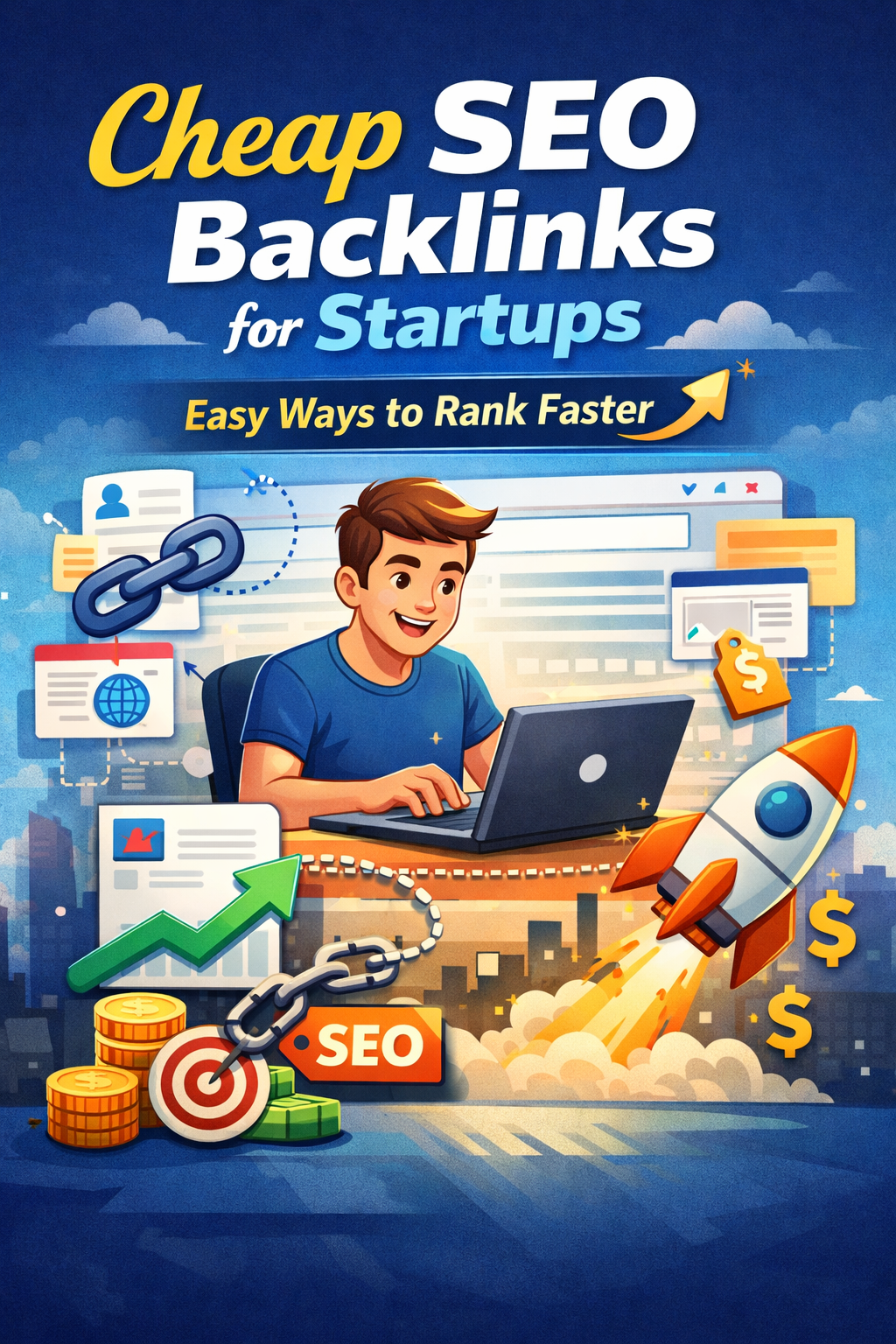 Cheap SEO Backlinks for Startups: Easy Ways to Rank Faster