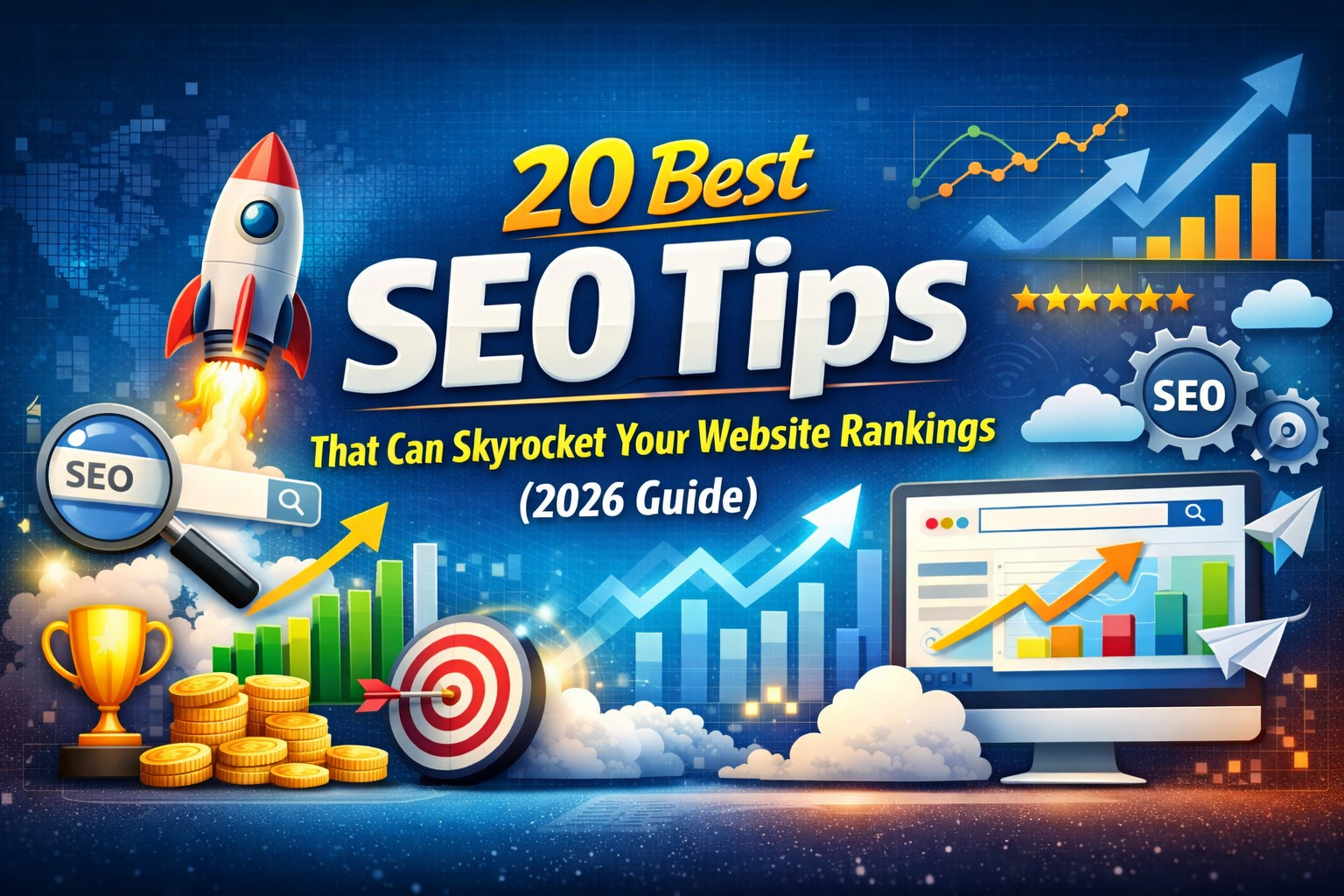 20 Best SEO Tips That Can Skyrocket Your Website Rankings (2026 Guide)