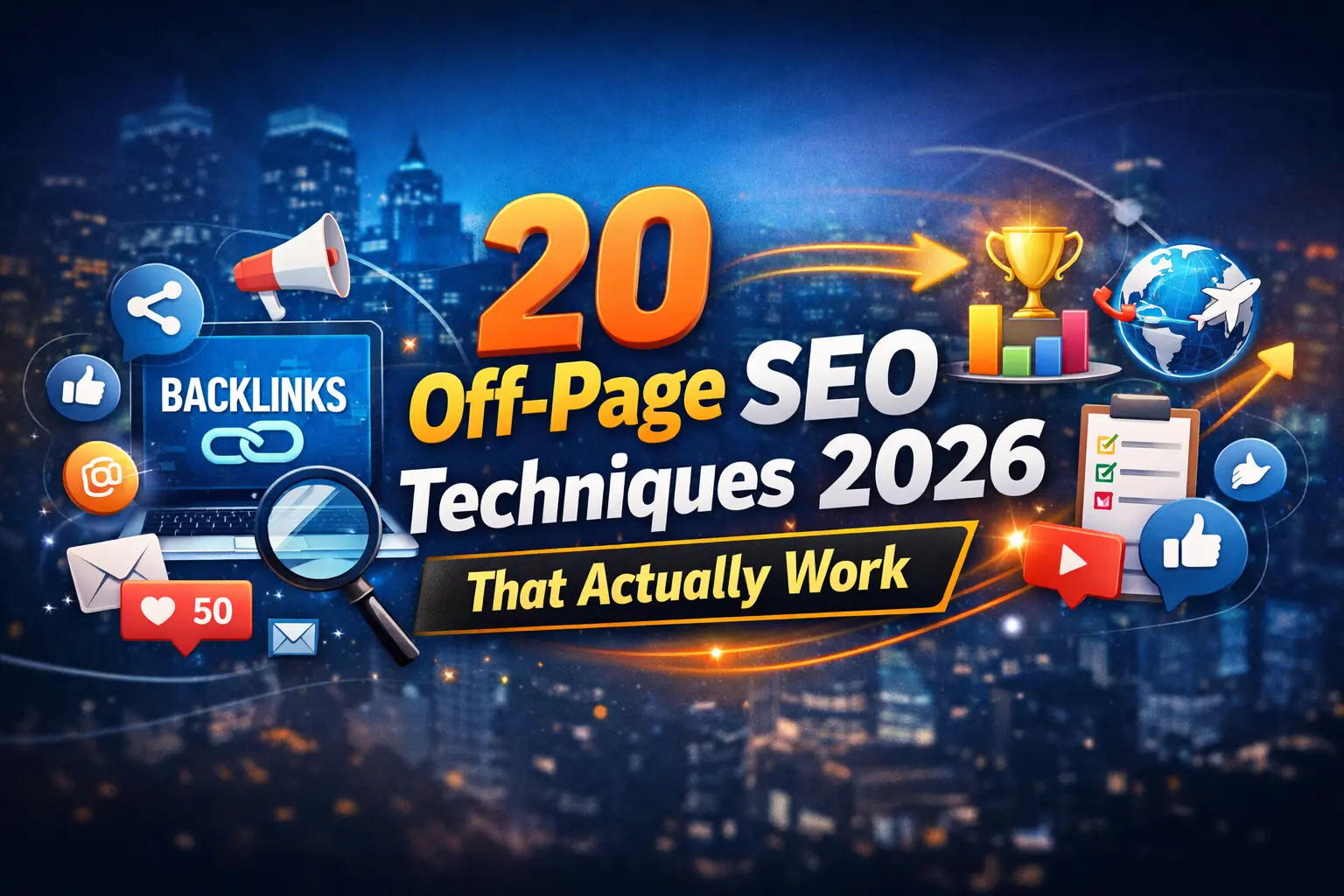 20 Off-Page SEO Techniques 2026 That Actually Work