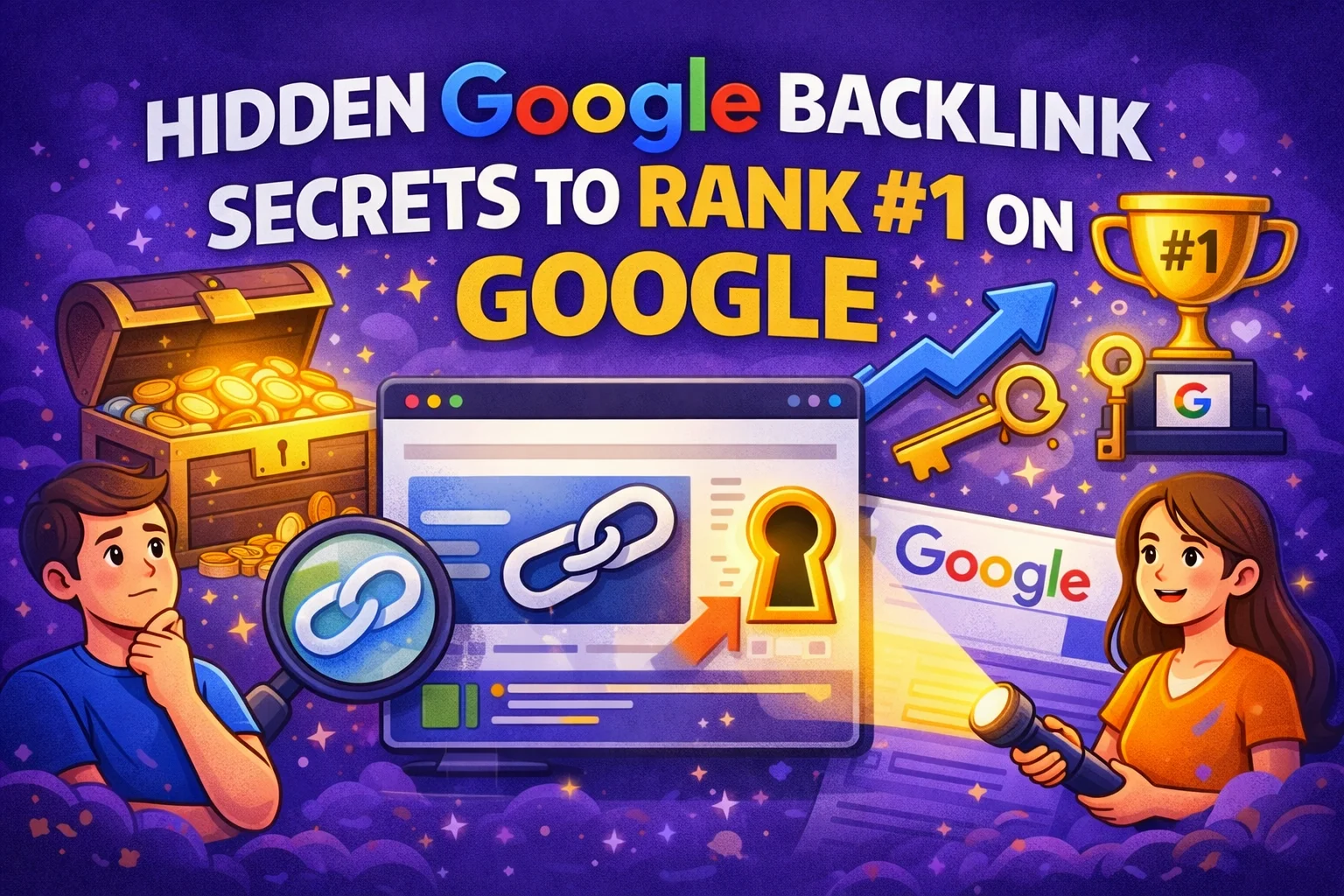 Hidden Google Backlink Secrets to Rank #1 on Google