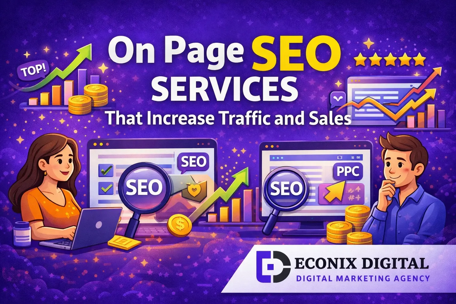 On Page SEO Services That Increase Traffic and Sales