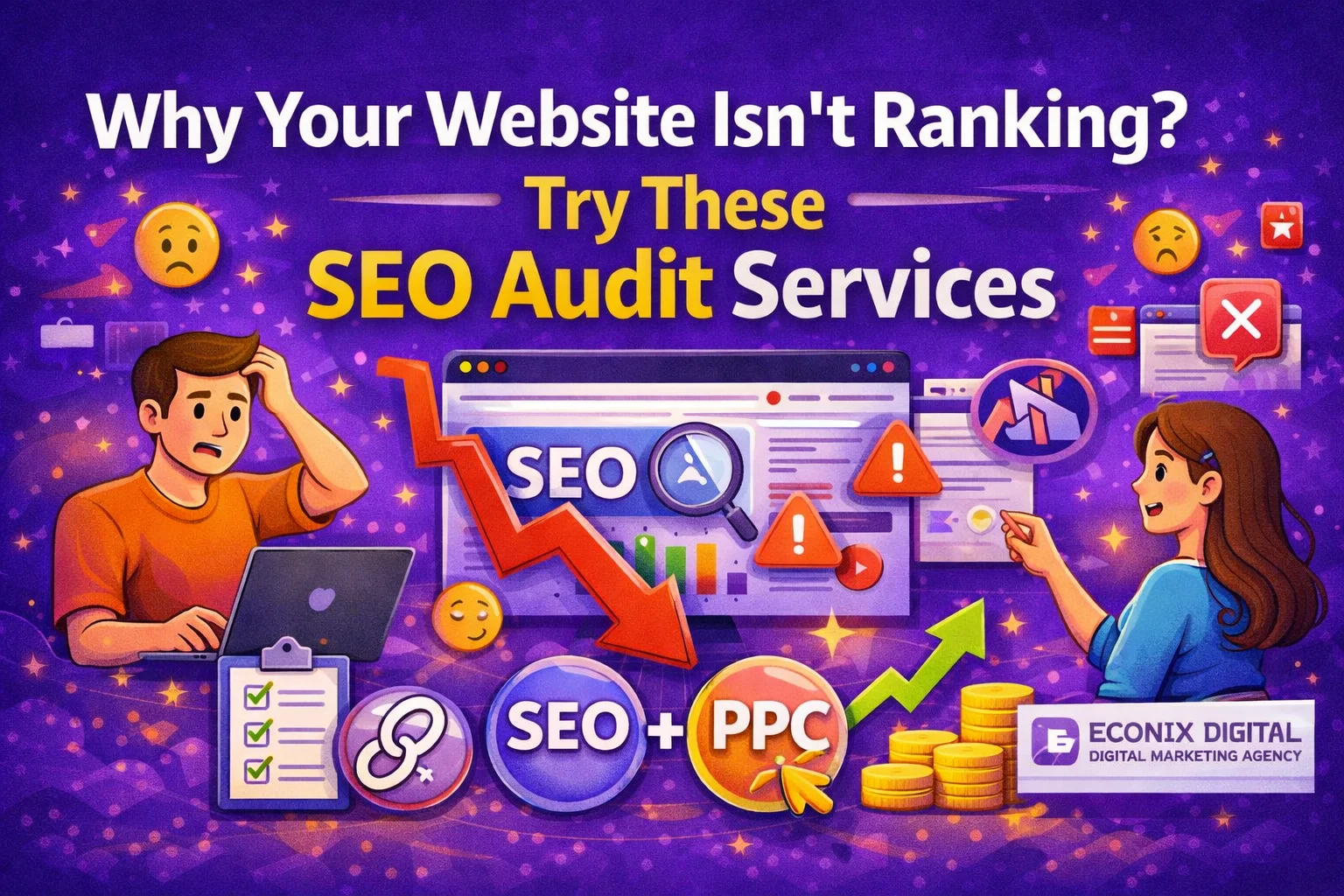 SEO audit services to fix website ranking issues 2026