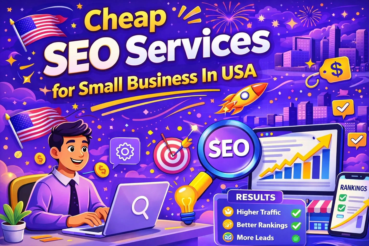 Cheap SEO Services for Small Business Growth USA 2026