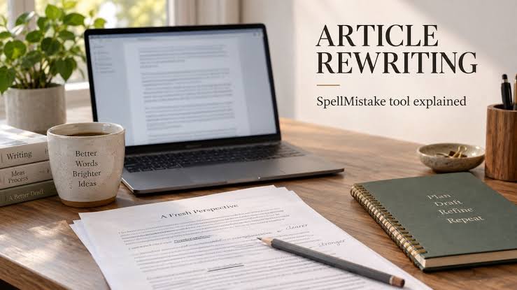 Article Rewriter by Spellmistake: Rewrite Text Easily